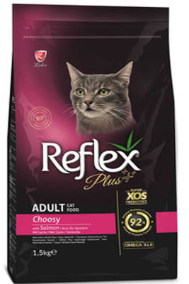 Reflex Plus Choosy Somonlu Seçici Yetişkin Kedi Maması 1,5kg - 1