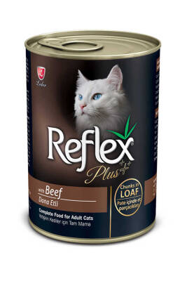 Reflex Plus Dana Etli Yetişkin Kedi Konservesi 400gr - 1