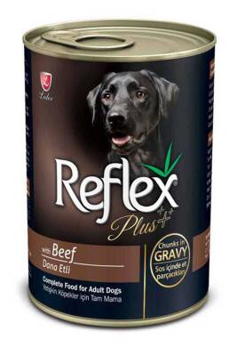 Reflex Plus Dana Etli Yetişkin Köpek Konservesi 400gr - 1