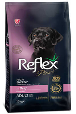 Reflex Plus Dana Etli Yüksek Aktiviteli Köpek Maması 15kg - 1