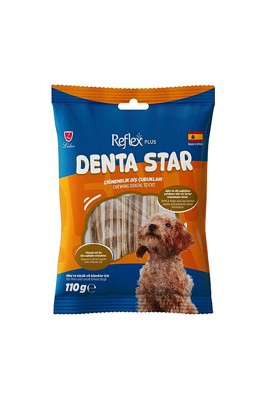 Reflex Plus Dentastar Chewing Mini Küçük Irk Yetişkin Köpek Çiğnemelik Diş Çubukları 110gr - 2