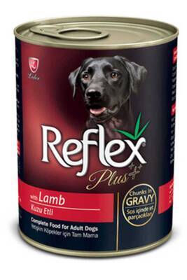 Reflex Plus Gravy Kuzulu Parça Etli Köpek Konservesi 400gr - 1