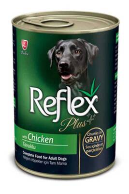 Reflex Plus Gravy Tavuklu Parça Etli Yetişkin Köpek Konservesi 400gr - 1