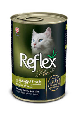 Reflex Plus Hindi ve Ördek Etli Kedi Konservesi 400gr - 1