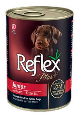 Reflex Plus Junior Kuzulu Parça Etli Yavru Köpek Konservesi 415gr - 1