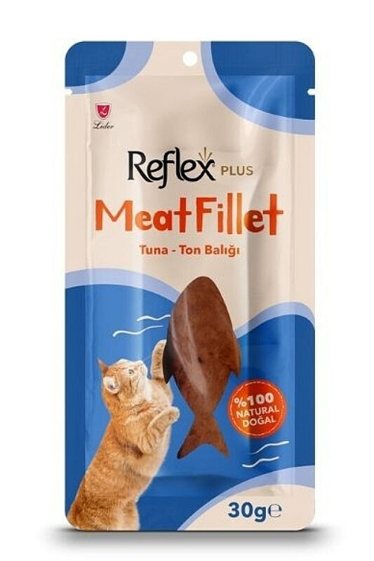 Reflex Plus Natural Ton Balığı Fileto Kedi Ödül Maması 30 GR - 1