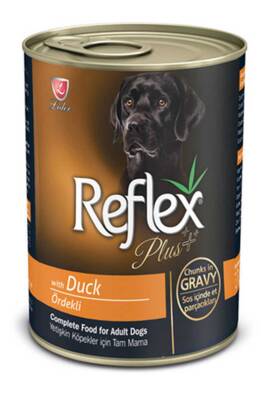 Reflex Plus Ördekli Yetişkin Köpek Konservesi 400gr - 1