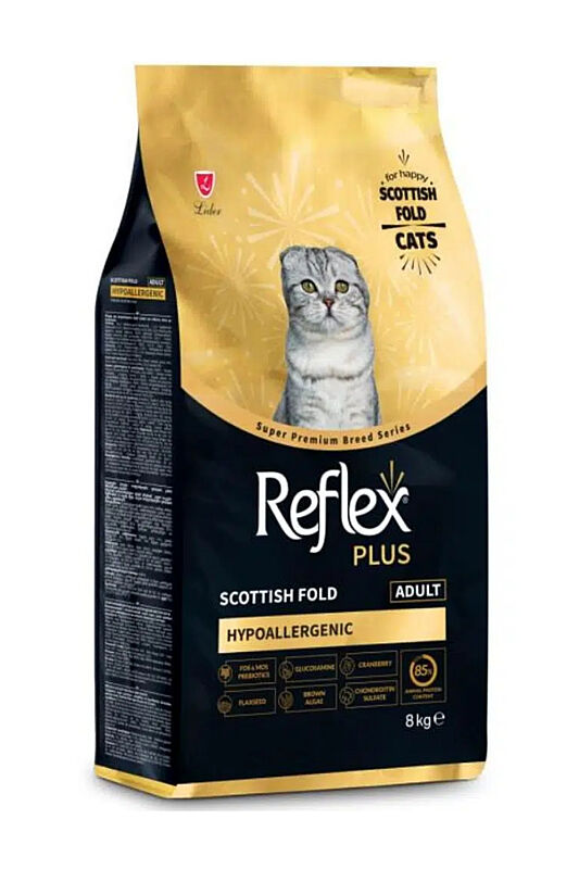 Reflex Plus Scottish Fold Yetişkin Kedi Maması 8 Kg - 2