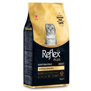 Reflex Plus Scottish Fold Yetişkin Kedi Maması 8 Kg
