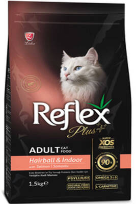 Reflex Plus Somonlu Hairball Yetişkin Kedi Maması 1,5kg - 1