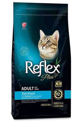 Reflex Plus Somonlu Kısırlaştırılmış Kedi Maması 1,5kg +500gr - 1