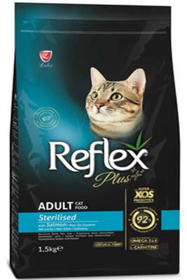 Reflex Plus Somonlu Kısırlaştırılmış Yetişkin Kedi Maması 1,5kg - 1