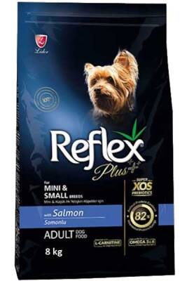 Reflex Plus Somonlu Küçük Irk Yetişkin Köpek Maması 8kg - 1