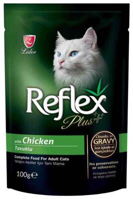 Reflex Plus Tavuklu Kedi Konservesi 100gr - 1