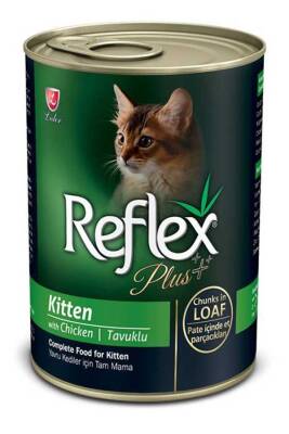 Reflex Plus Tavuklu Yavru Kedi Konservesi 400gr - 1