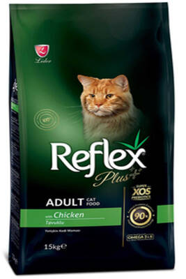 Reflex Plus Tavuklu Yetişkin Kedi Maması 15kg - 1