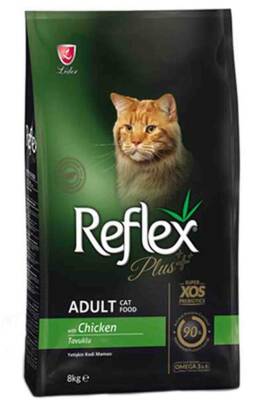 Reflex Plus Tavuklu Yetişkin Kedi Maması 8kg - 1