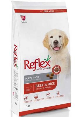 Reflex Puppy Biftekli Yavru Köpek Maması 3kg - 1