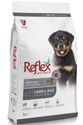 Reflex Puppy Kuzu Eti ve Pirinçli Yavru Köpek Maması 3kg - 1