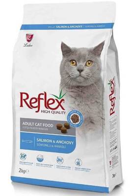 Reflex Somonlu ve Hamsili Yetişkin Kedi Maması 2kg - 1