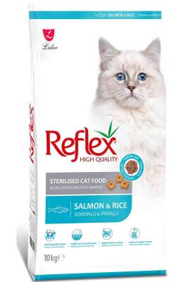 Reflex Somonlu ve Pirinçli Kısırlaştırılmış Kedi Maması 10kg - 1