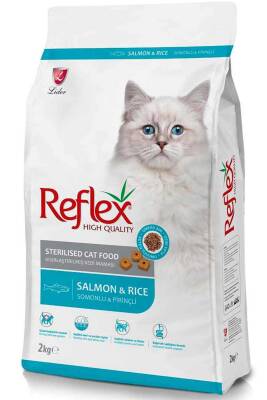 Reflex Somonlu ve Pirinçli Kısırlaştırılmış Kedi Maması 2kg - 1