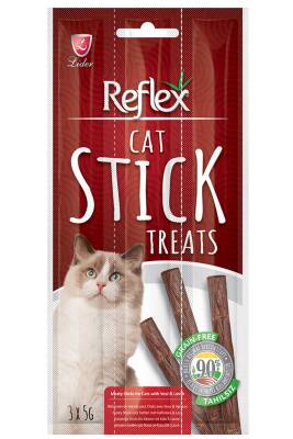 Reflex Stick Biftek ve Kuzu Kedi Ödül Çubuğu 3x5gr - 1