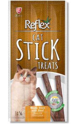 Reflex Stick Biftekli Kedi Ödül Çubuğu 3x5gr - 1