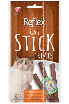 Reflex Stick Tavuk ve Ördekli Kedi Ödül Çubuğu 3x5gr - 1