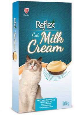 REFLEX Sütlü Kremalı Yetişkin Kedi Sıvı Ödül Maması (8li) - 1