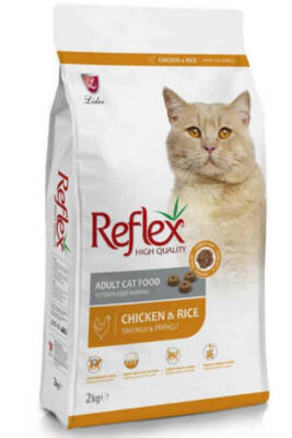 Reflex Tavuklu ve Pirinçli Yetişkin Kedi Maması 2 KG - 1