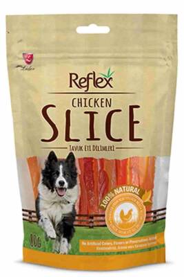 Reflex Tavuklu Yumuşak Dilimli Köpek Ödül Maması 80gr - 1