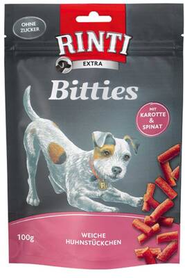 Rinti Extra Bitties Havuç+Ispanak+ Köpek Ödülü 100gr - 1