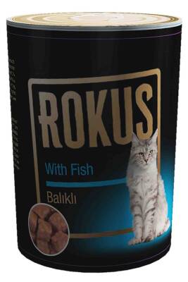 Rokus Balıklı Kedi Konservesi 410gr - 1