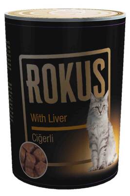 Rokus Ciğerli Kedi Konservesi 410gr - 1