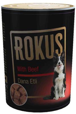 Rokus Dana Etli Köpek Konservesi 410gr - 1