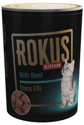 Rokus Dana Etli Yavru Kedi Konservesi 410gr - 1