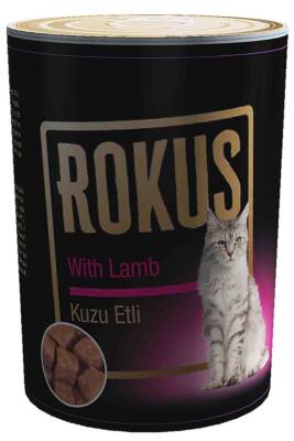 Rokus Kuzu Etli Kedi Konservesi 410gr - 1