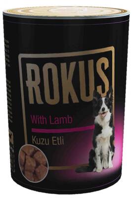 Rokus Kuzu Etli Köpek Konservesi 410gr - 1