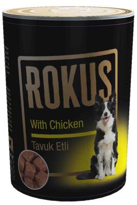 Rokus Tavuklu Köpek Konservesi 410gr - 1