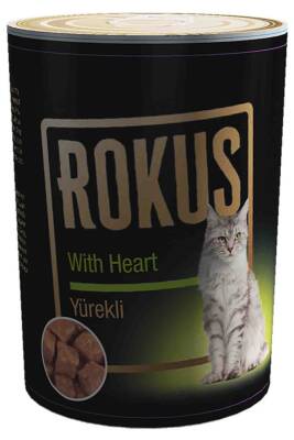 Rokus Yürekli Kedi Konservesi 410gr - 1