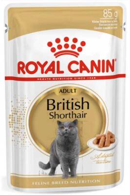 Royal Canin British Shorthair Yetişkin Kedi Konservesi 85gr - 1