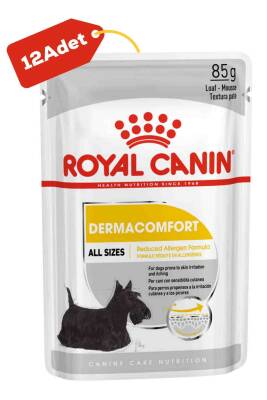 Royal Canin Dermacomfort Hassas Derili Köpek Konservesi 12x85gr 12li - 1