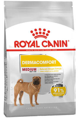 Royal Canin Dermacomfort Medium Hassas Derili Orta Irk Köpek Maması 12kg - 1