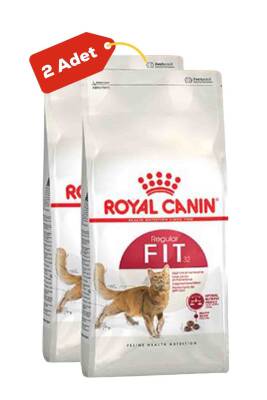 Royal Canin Fit 32 Yetişkin Kedi Maması 400gr + 400gr - 1