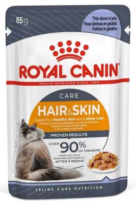 Royal Canin Hair & Skin Jöleli Kedi Konservesi 85gr - 1