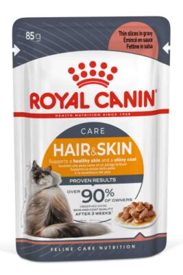 Royal Canin Hair&Skin Gravy Kedi Konservesi 85gr - 1