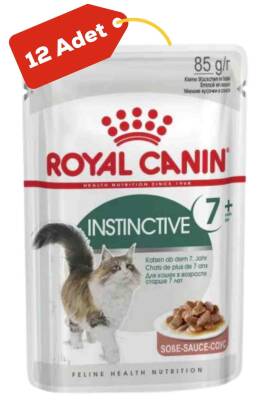 Royal Canin Instinctive +7 Yaşlı Kedi Konservesi 12x85gr 12li - 1