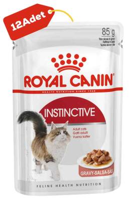 Royal Canin Instinctive Gravy Kedi Konservesi 12x85gr 12li - 1