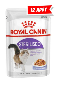 Royal Canin Jöleli Kısırlaştırılmış Kedi Konservesi 12x85gr 12li - ROYAL CANIN